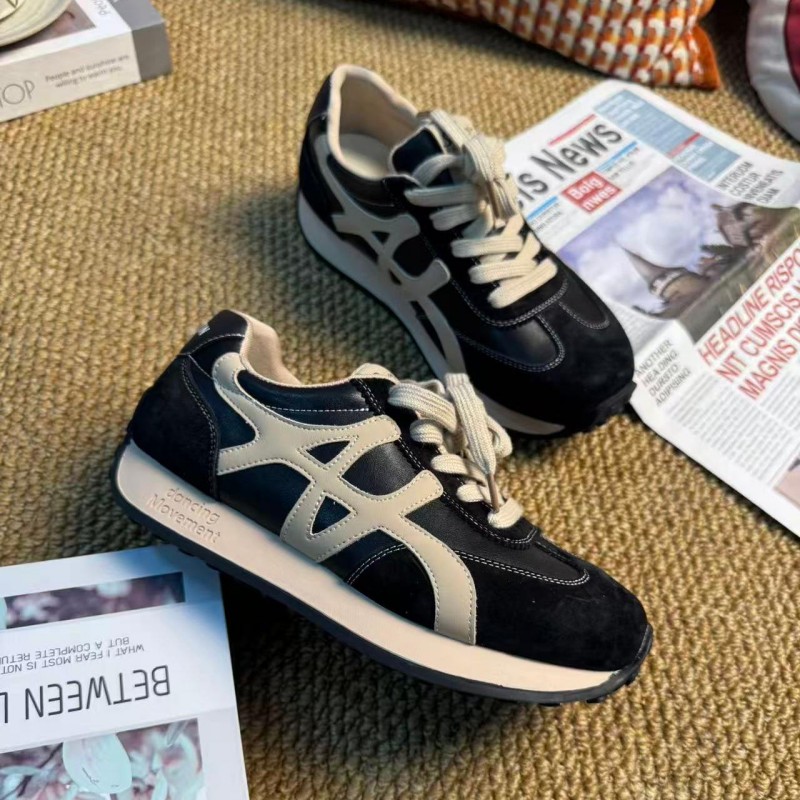 德训鞋时尚阿甘鞋老爹鞋复古港风时尚休闲鞋透气