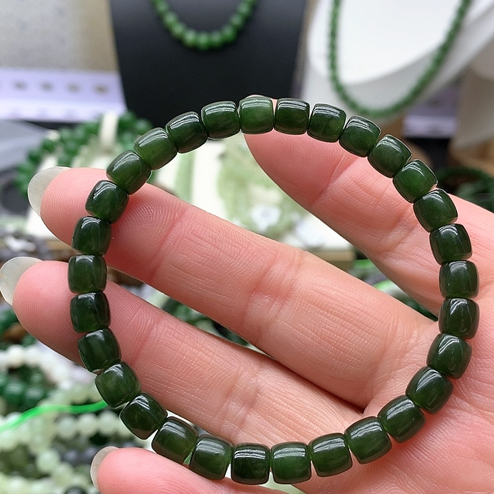 【闪购商品】和田玉手链未镶嵌6.2