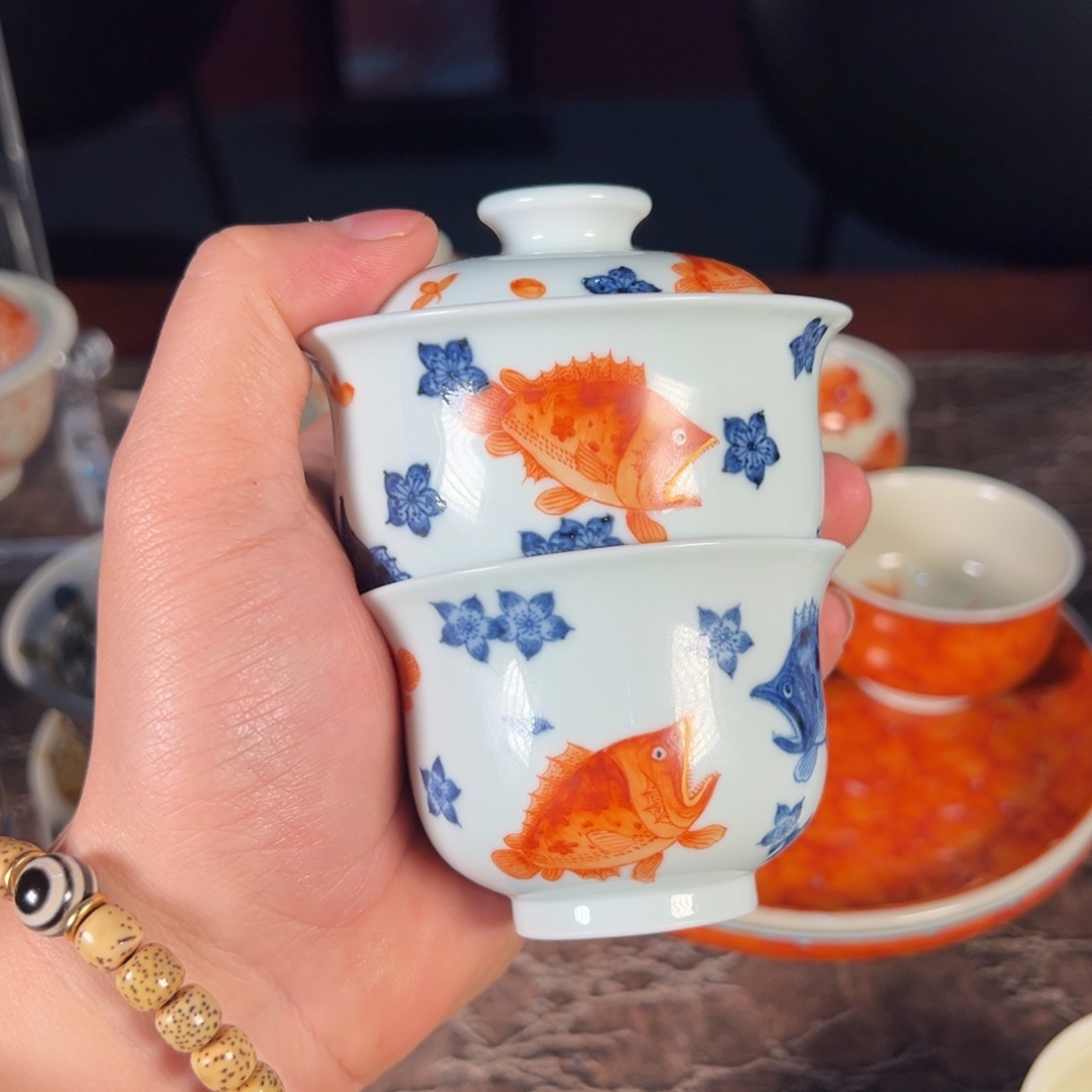 杯肥***?景德镇手绘陶瓷