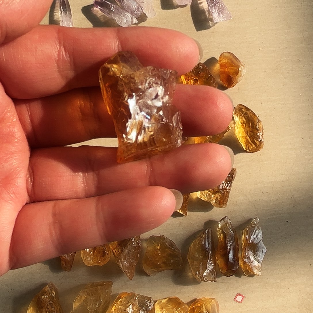 @***憨水晶珠宝半成品未镶嵌