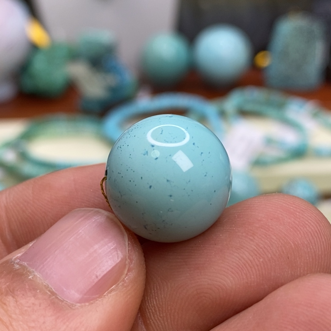 绿松石未镶嵌珠宝奇石16.9