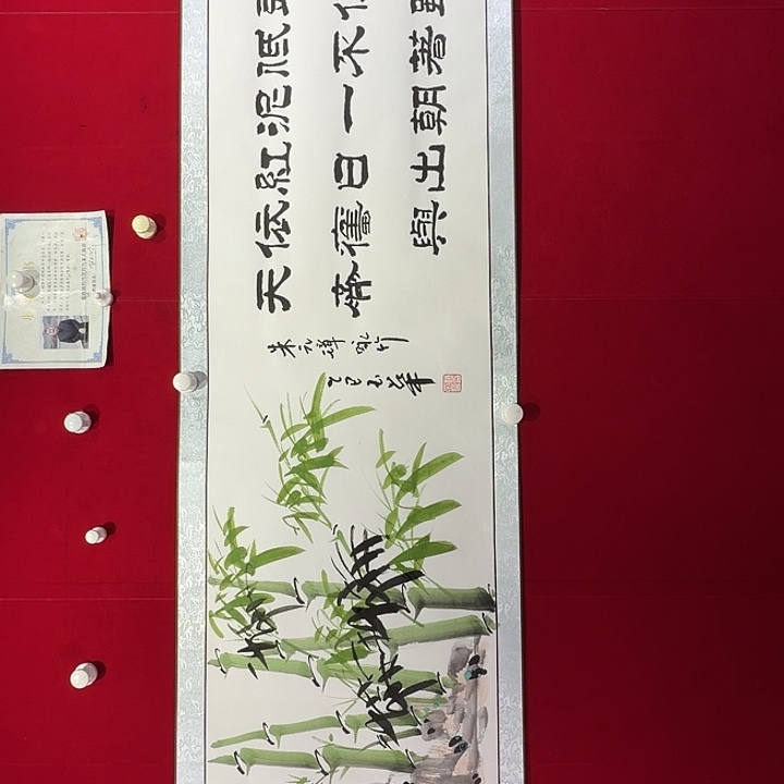 书法赵玉华老师现场书写