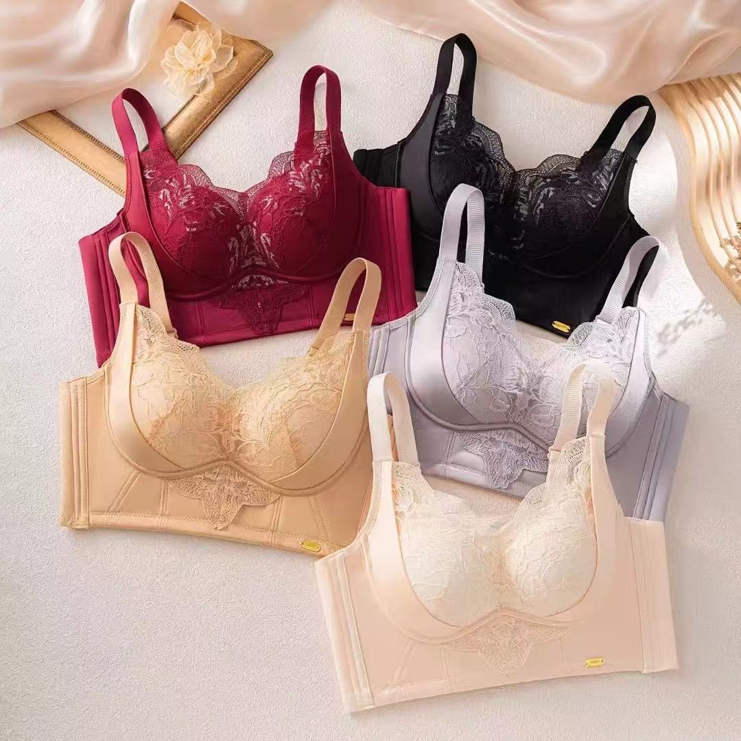 #209剪标无磁（2.0厚AB小C四排扣适合小胸）时尚轻奢文胸