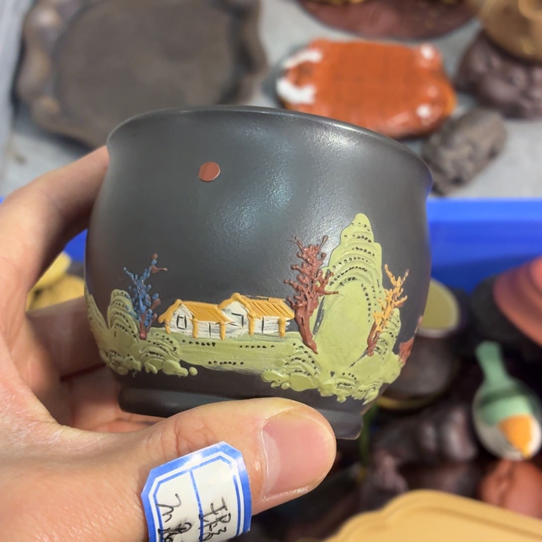 紫砂茶杯瑕疵不退不换介意勿拍