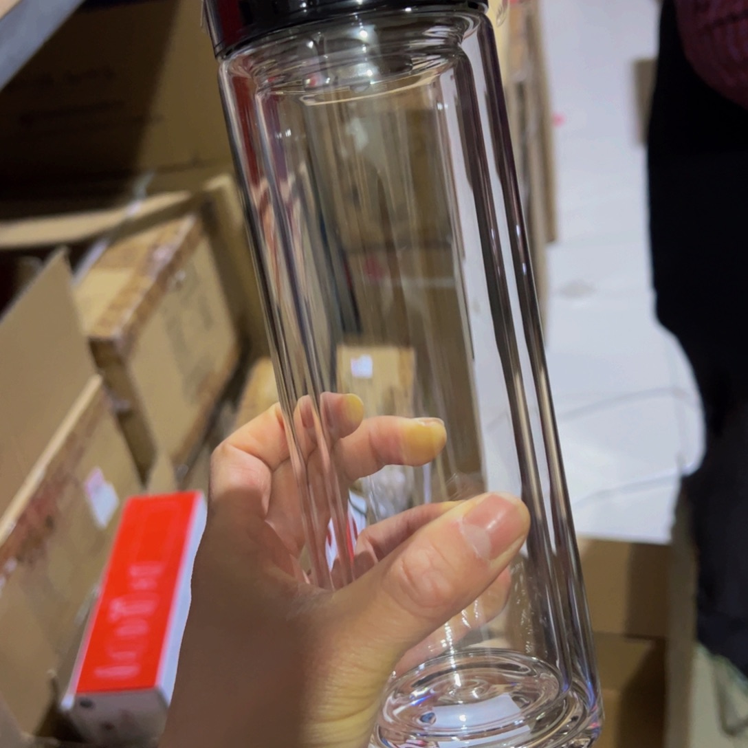 1003双层玻璃杯410ml➕被刷