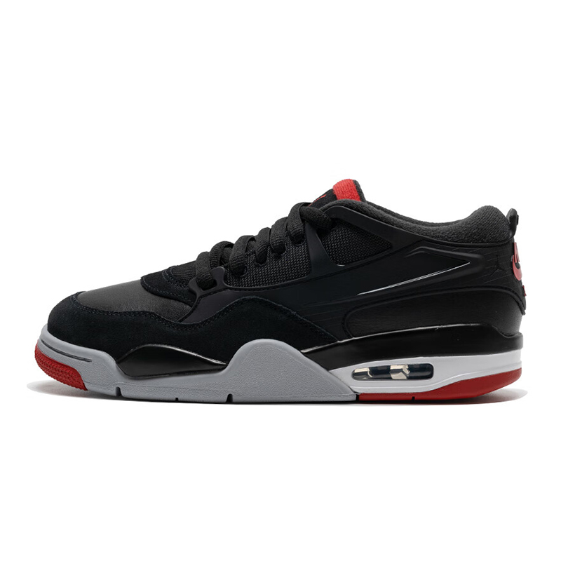 NIKE耐克【喜】男鞋AIR JORDAN 4 RM黑红运动休闲鞋FQ7939-061