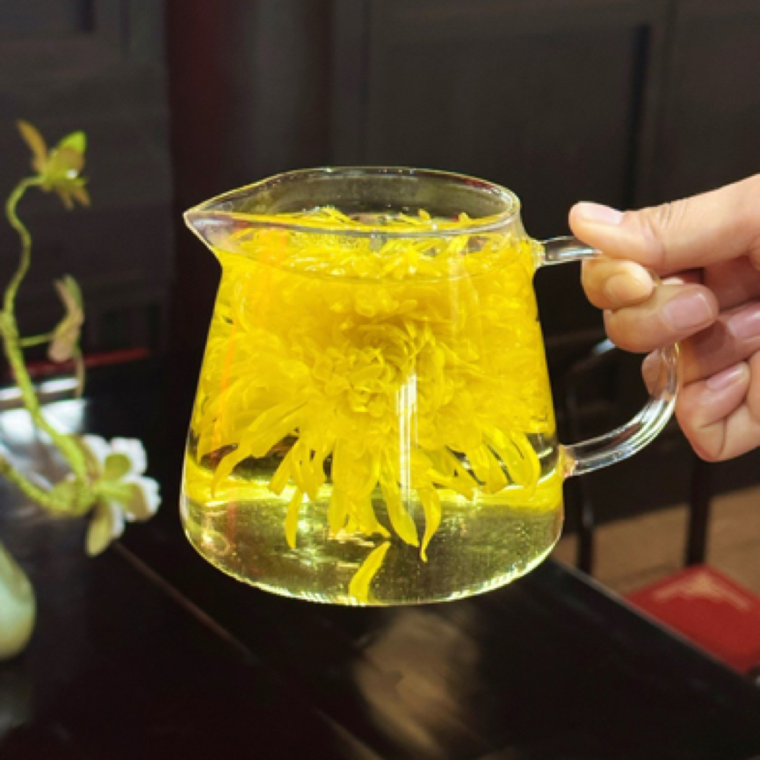 【独立包装】正宗黄山金丝皇菊农家柴烘制一朵一杯菊花茶耐泡花