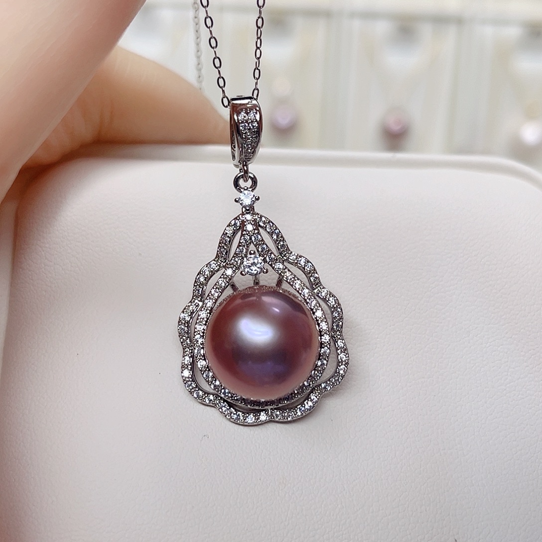 吊坠(赠链)淡水珍珠合金