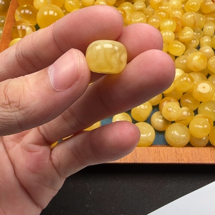 蜜蜡未镶嵌珠宝奇石天然251