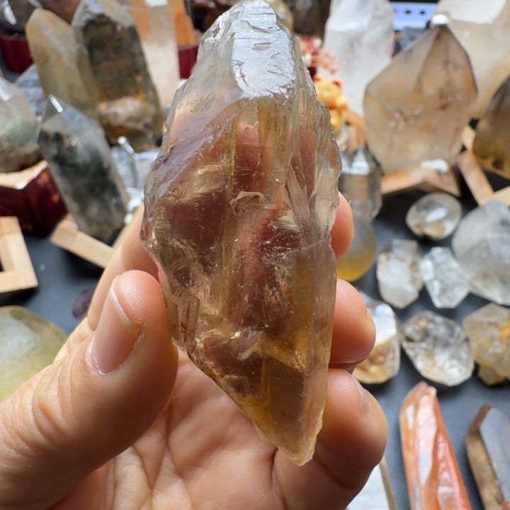 石材巴西黄水晶福利