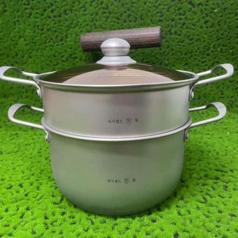 孤品 钛 韩式蒸锅（家庭蒸具）17cm*22cm