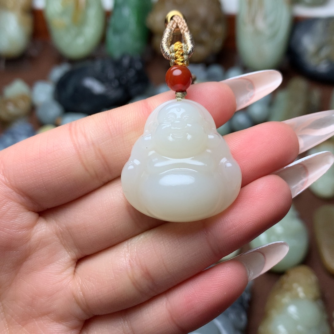 和田玉挂件未镶嵌