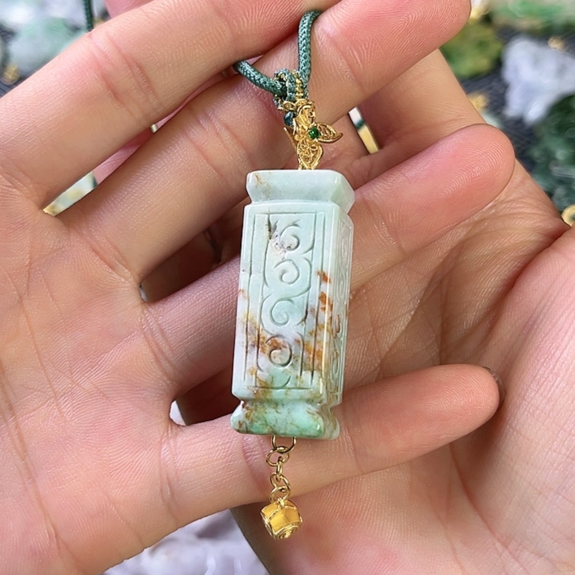 【闪购商品】翡翠颈饰未镶嵌挂件