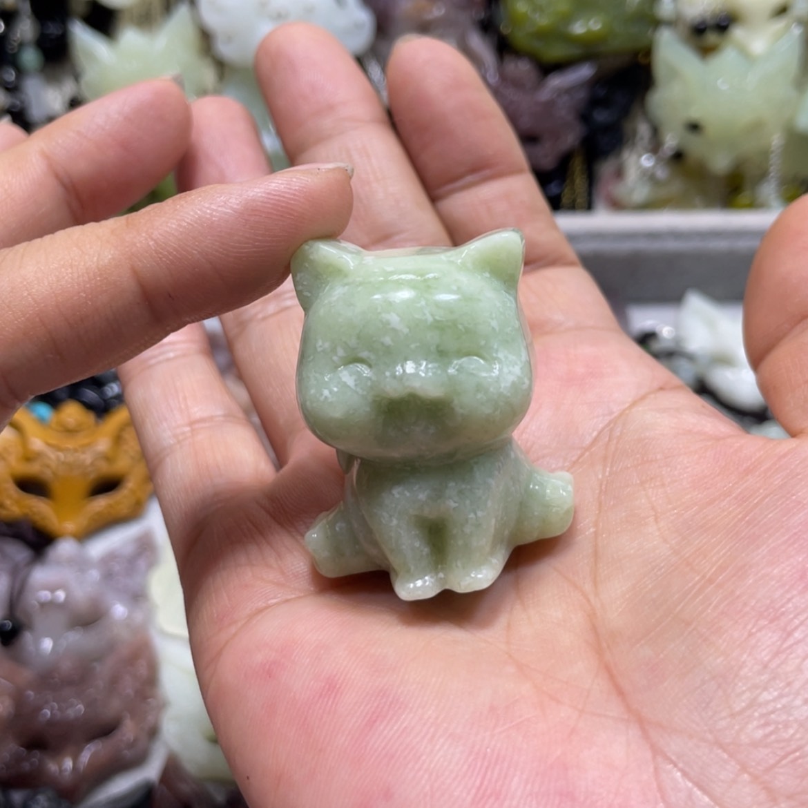 【闪购商品】岫玉颈饰未镶嵌80吊坠