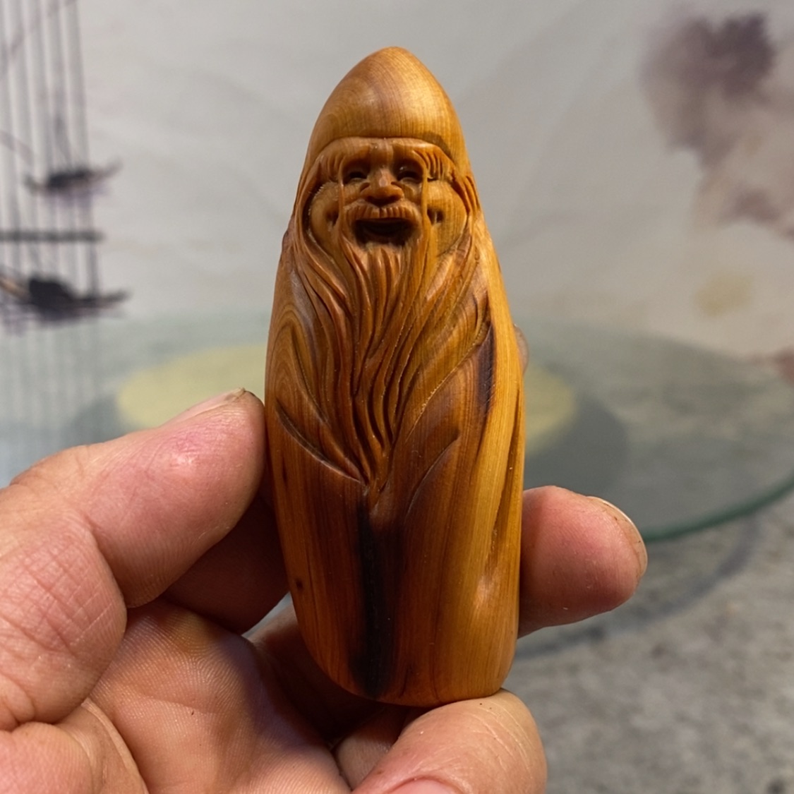 【闪购商品】柏木（崖柏）根雕木雕工艺品摆件家居手把件