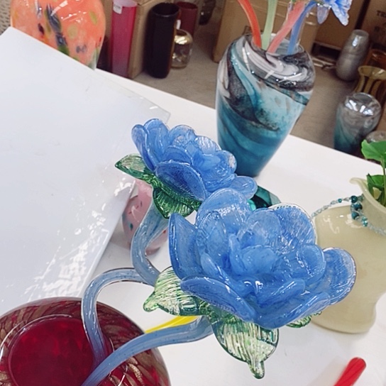 琉璃夜光花高45厘米