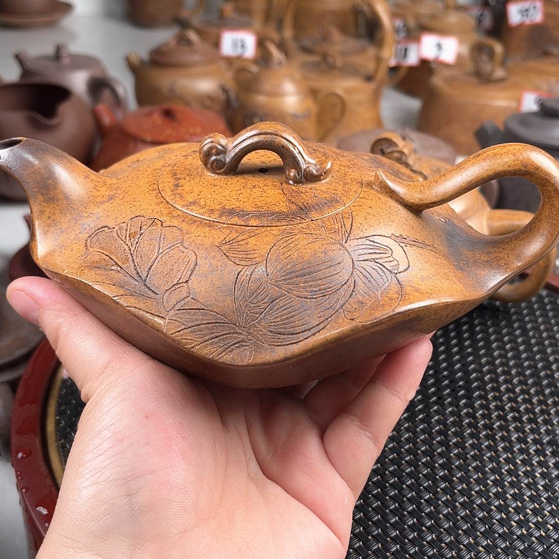 紫泥茶壶宜兴紫砂