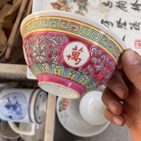 摆件陶瓷摆件盘子碗啥都有