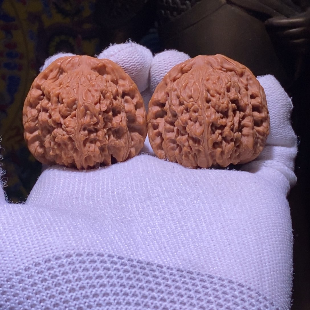 吊坠文玩核桃全品42 38 35南疆石