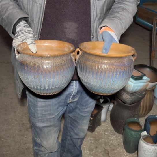 红陶口20高16瑕疵