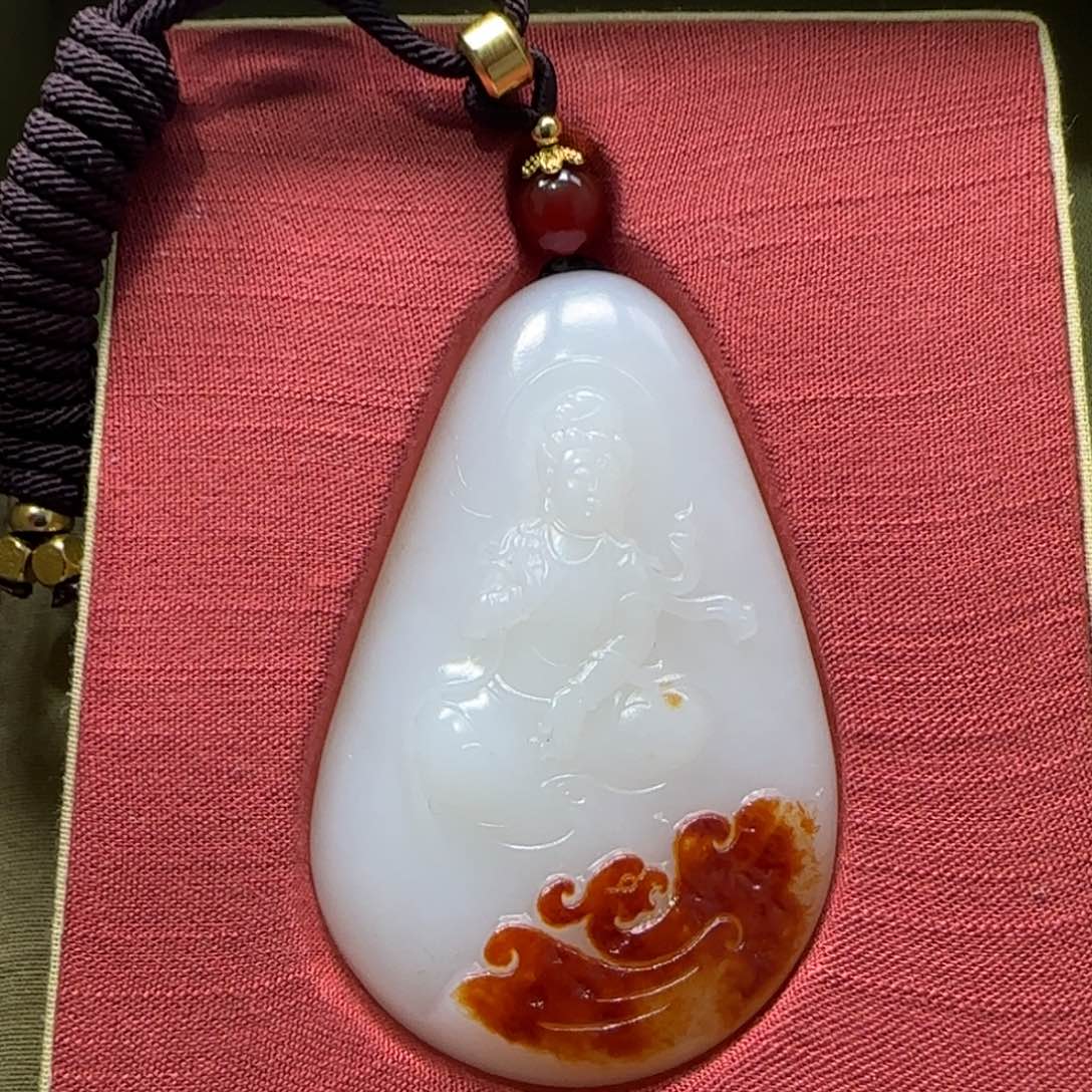 和田玉挂件未镶嵌