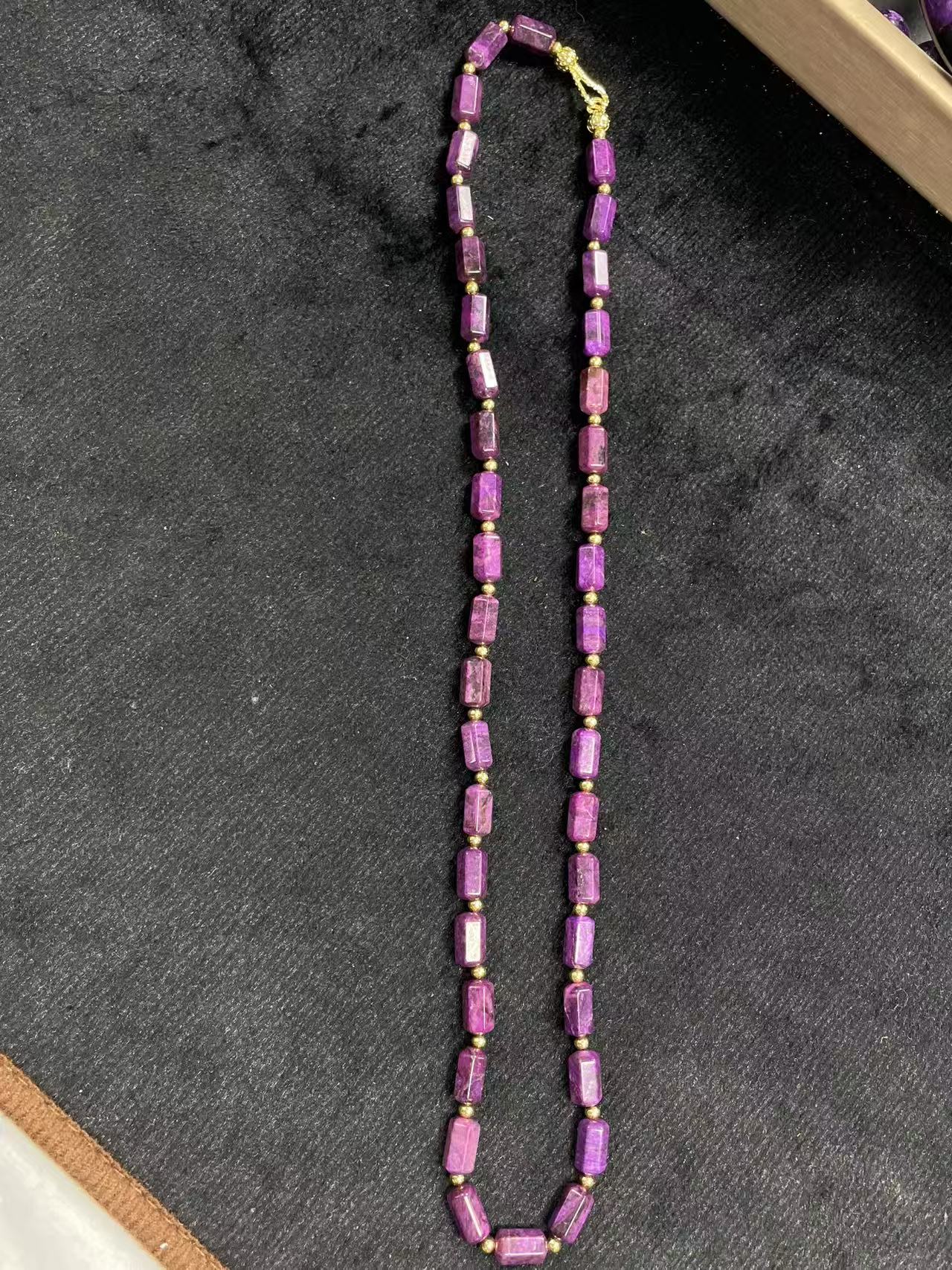 Z23丝绒路路通项链女款