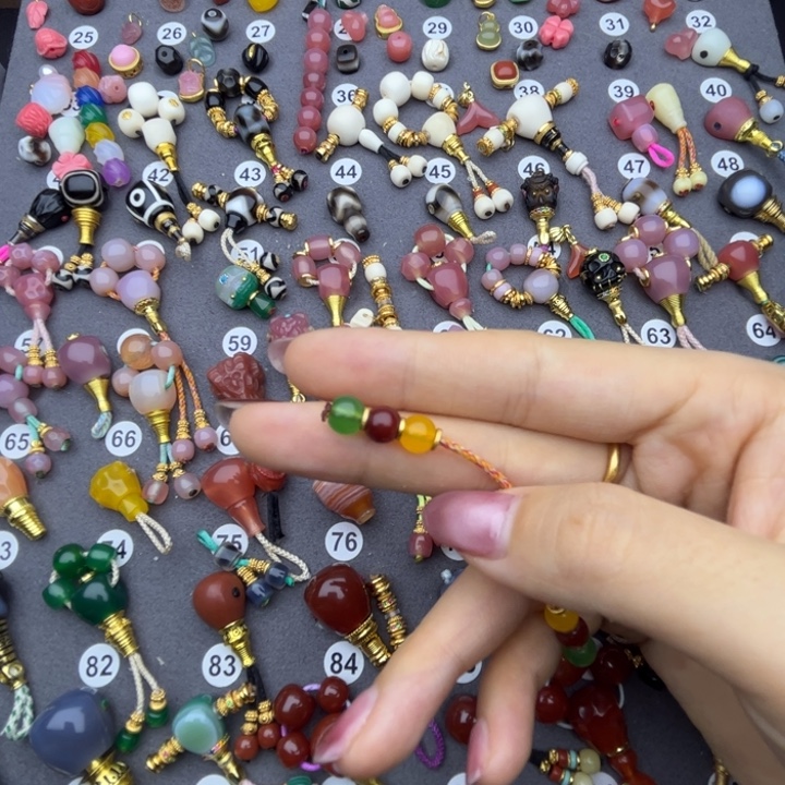 玛瑙/玉髓未镶嵌三通