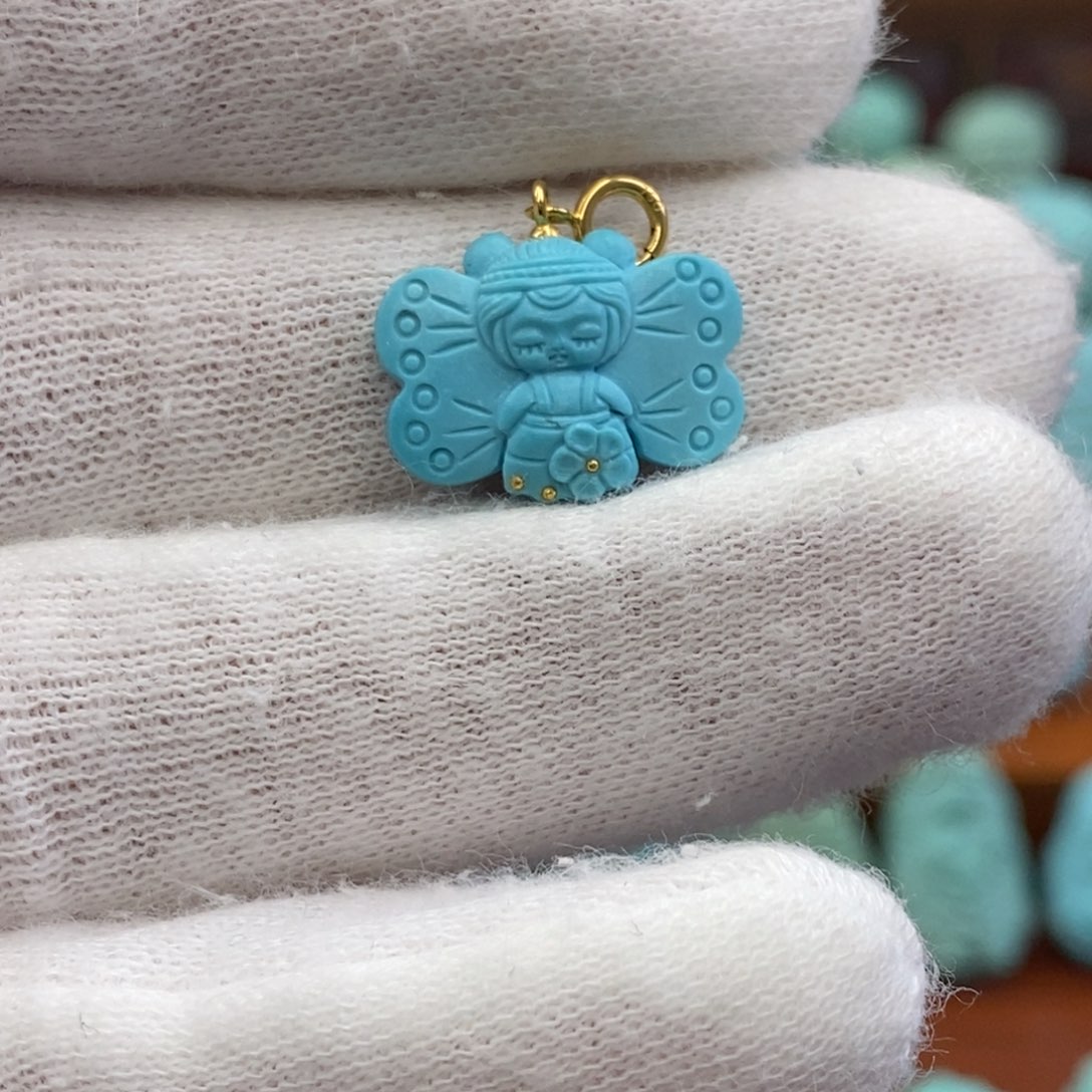 绿松石未镶嵌珠宝奇石