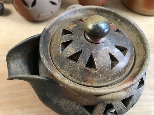 武田良昭宝瓶 窑裂窑裂