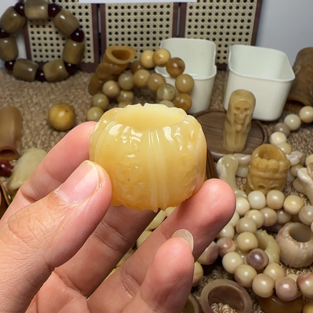 驼骨手串/手链雕刻小核桃