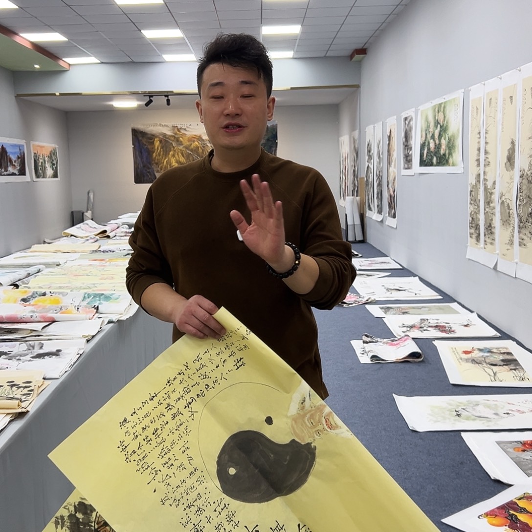 国画国画作品宣纸纯手绘
