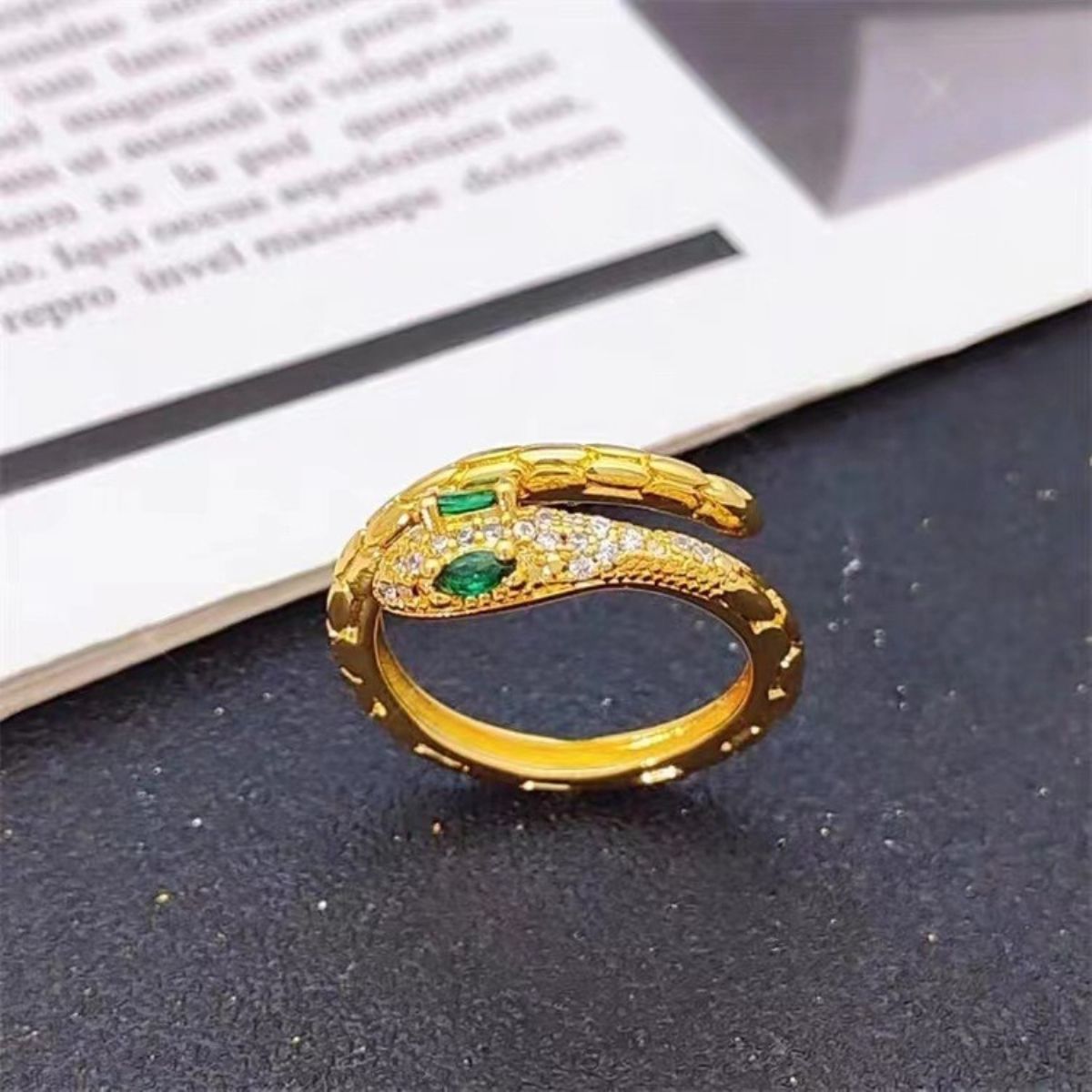 合金戒指 蛇年灵蛇戒指（选款）