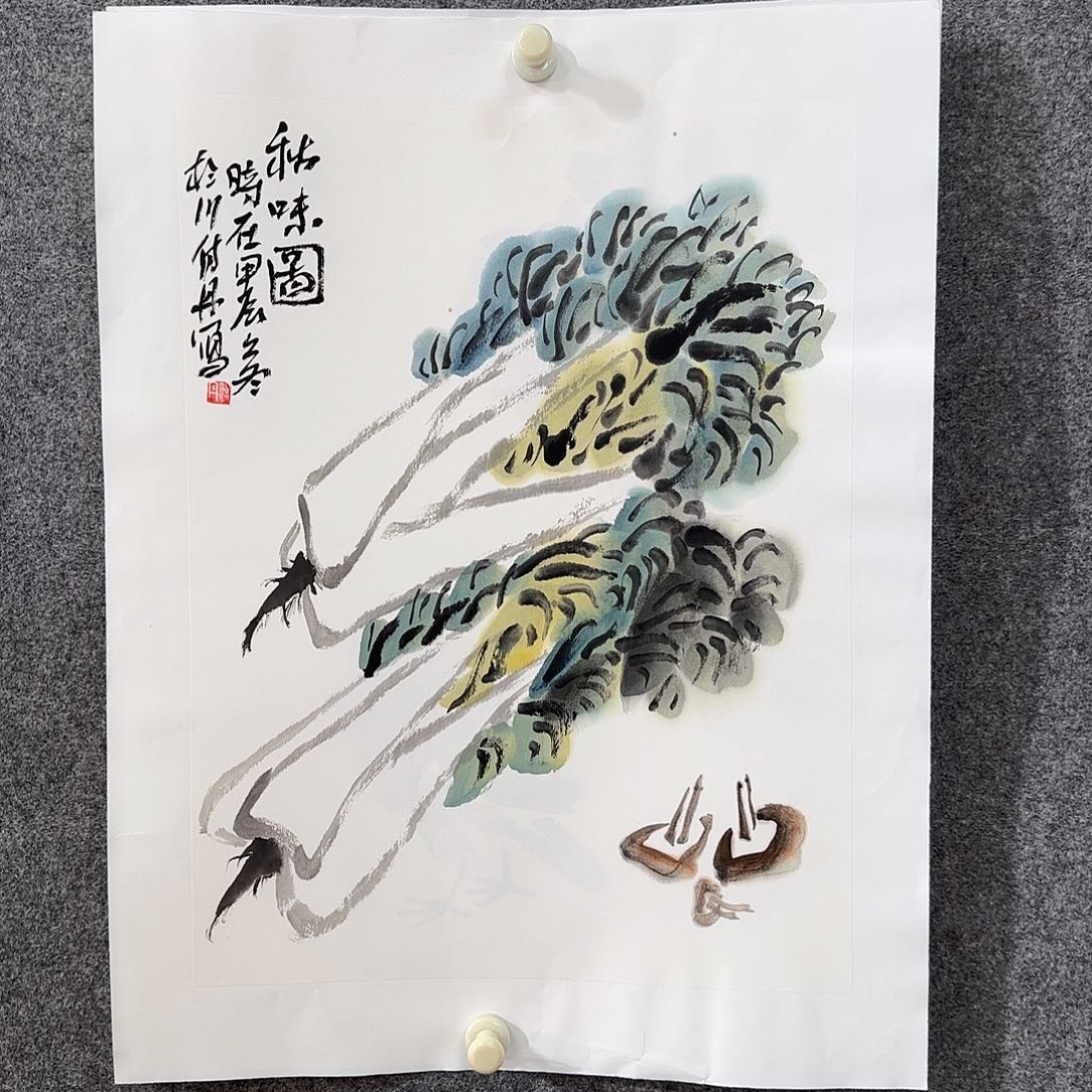 国画杜丹老师手绘作品