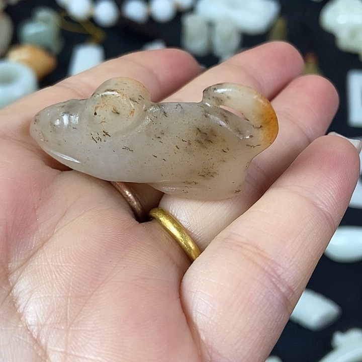 和田玉挂件未镶嵌