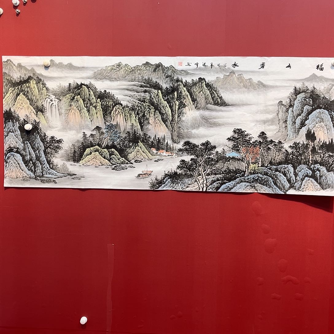 国画手绘国画作品