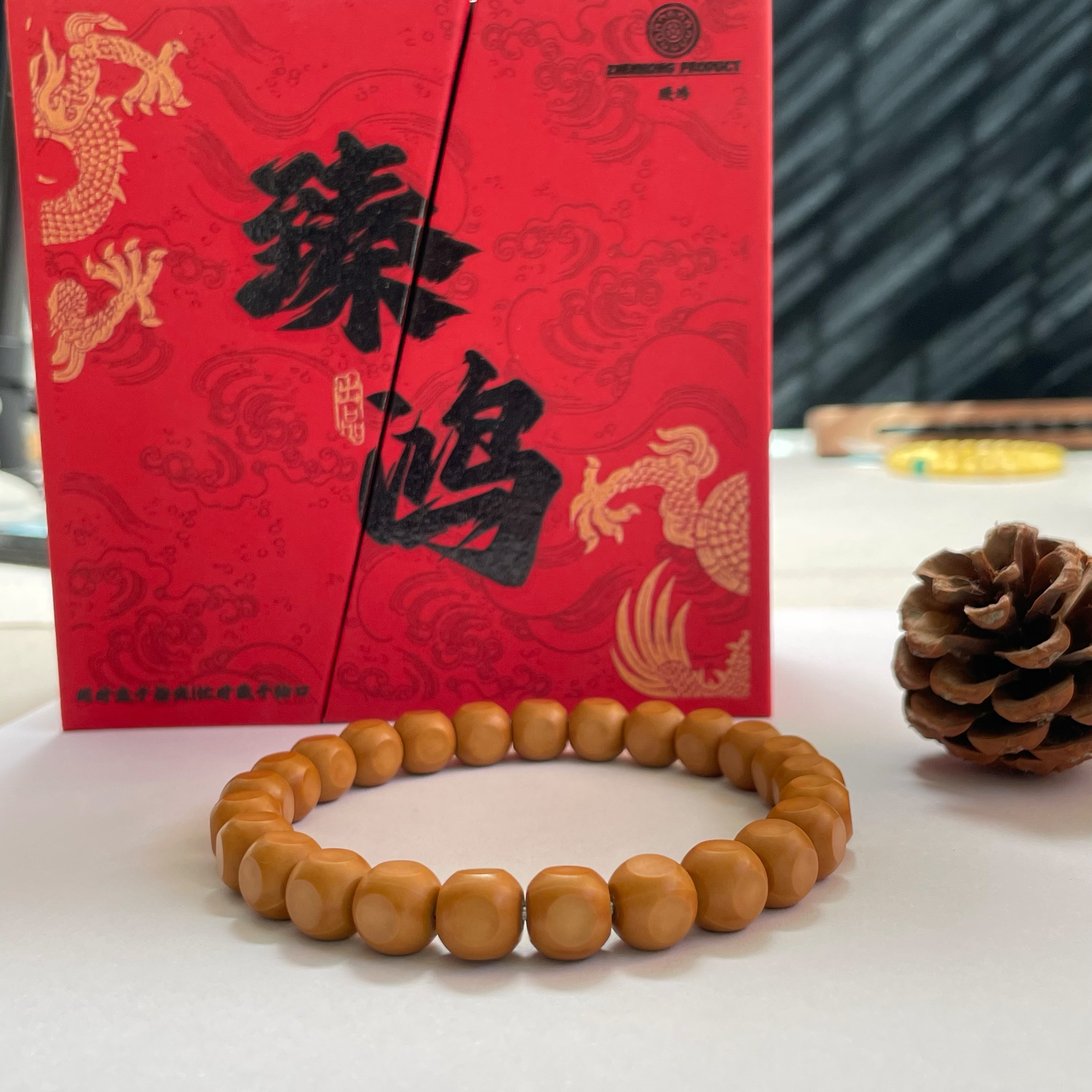 猴头哑光六方：全品手工SSS级典藏款核桃猴头手串