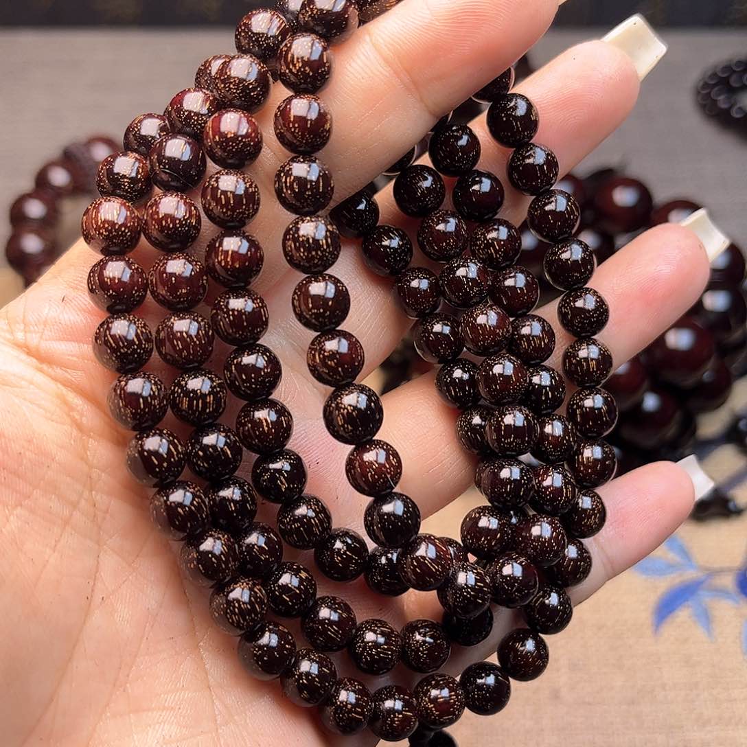 檀香紫檀（小叶紫檀）0.7 108颗满星