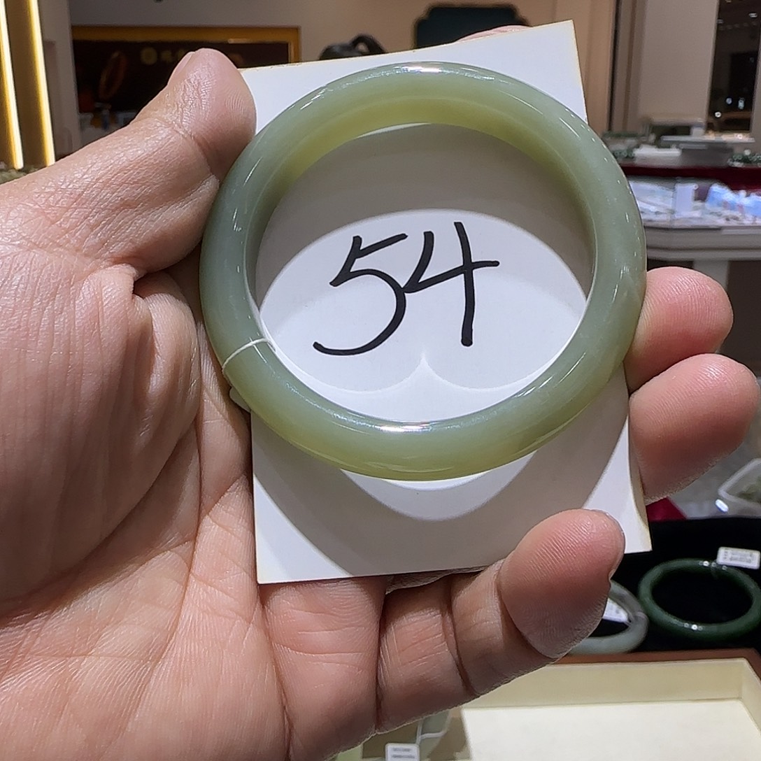 和田玉未镶嵌手镯681