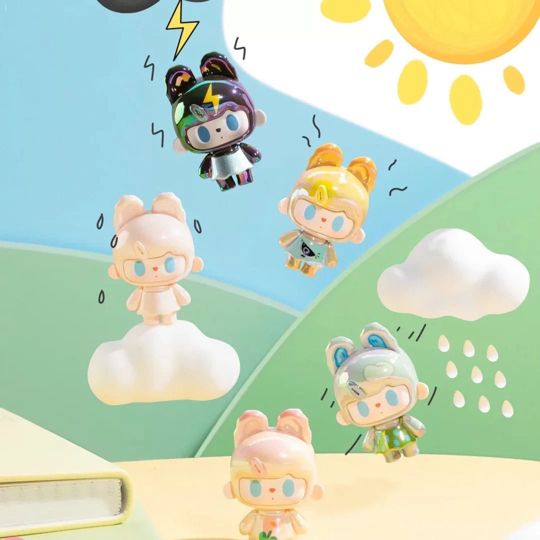 正版TUTUBEAR兔兔熊三代马蒂斯的夏天盲盒手办可爱萌粒摆件礼物潮