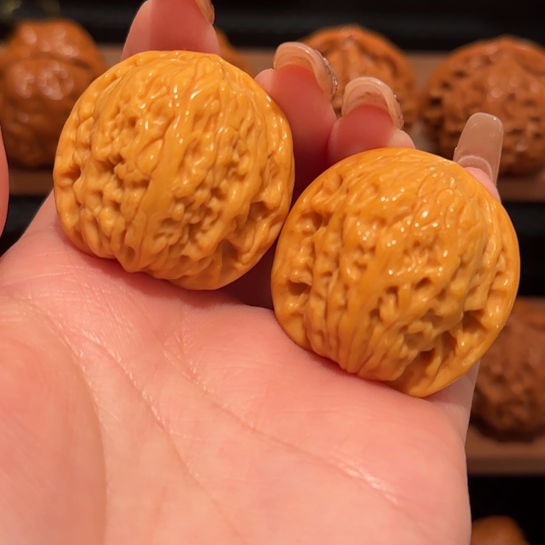 桃核吊坠磨盘34 精品1081