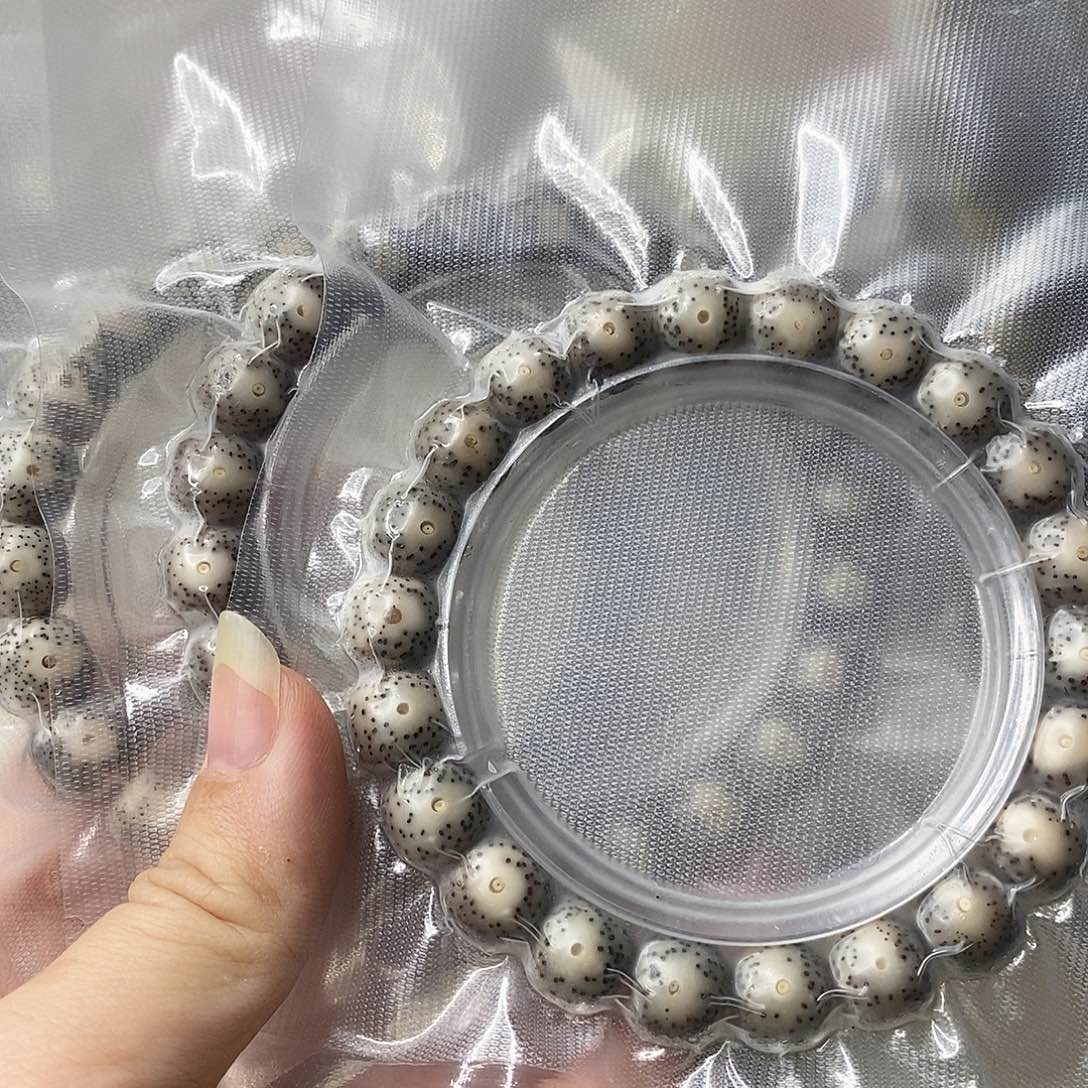 星月菩提吊坠石玉大眼单圈11*10