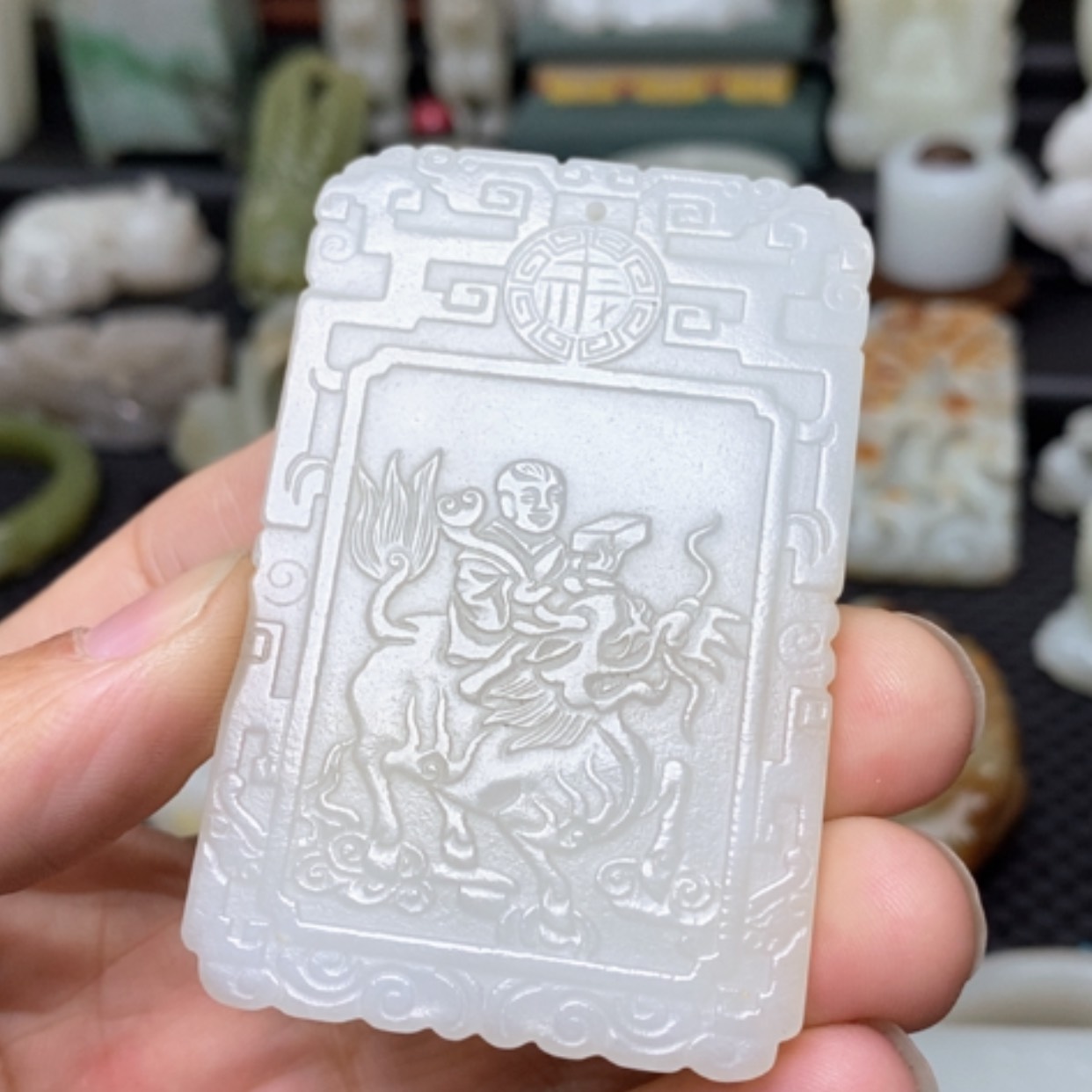 【闪购商品】未镶嵌和田玉挂件
