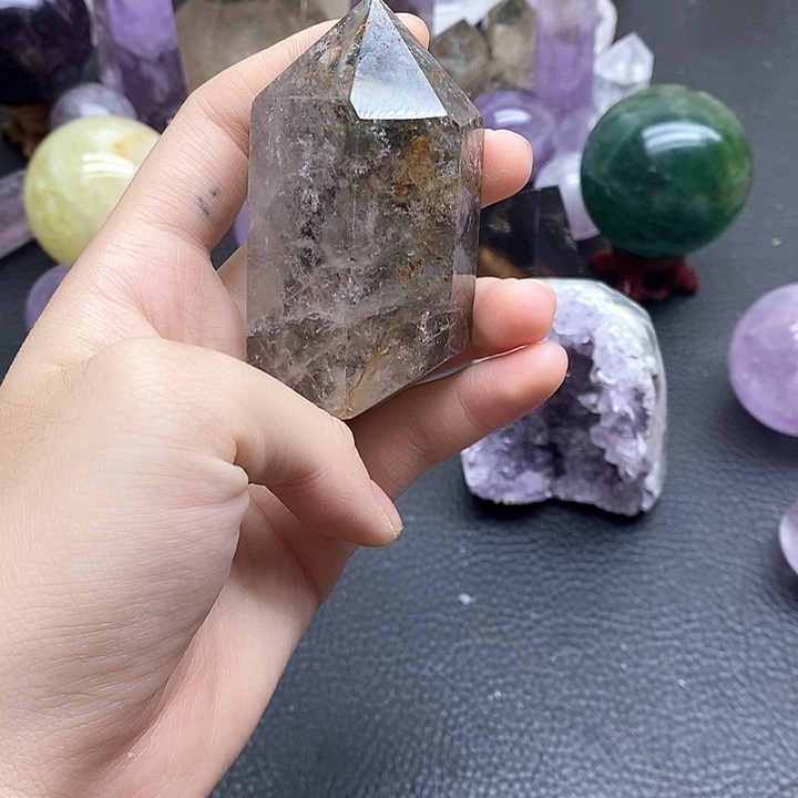 水晶珠宝半成品未镶嵌水晶石404