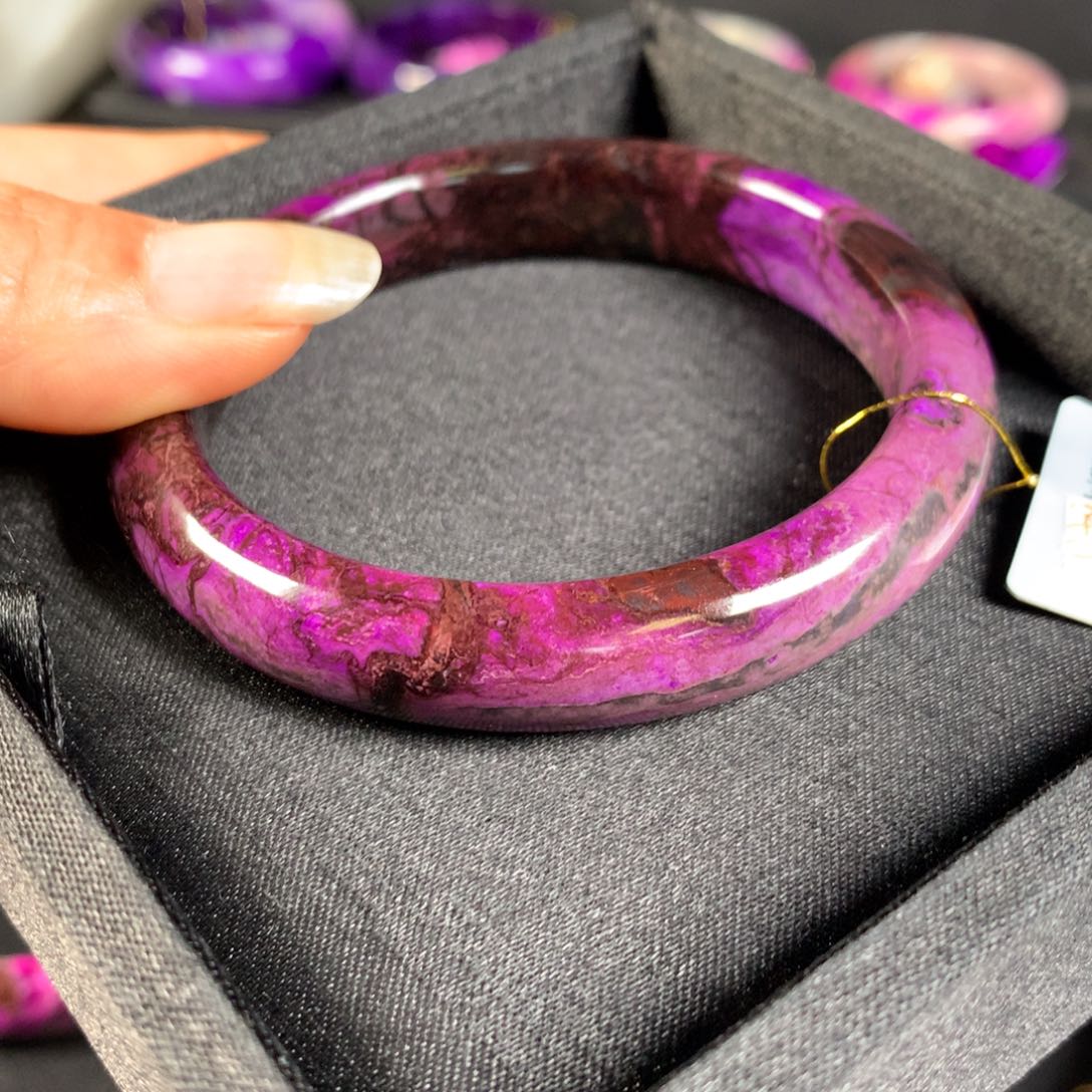 苏纪石（舒俱来）未镶嵌手镯