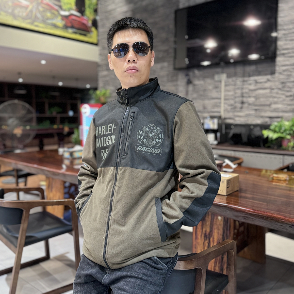 哈雷戴维森 男士夹克97113-24VM