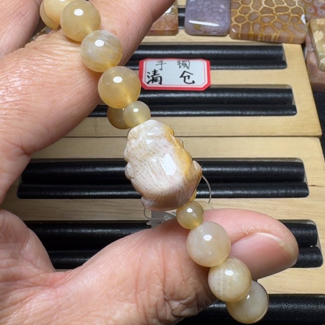 硅化玉纯天然色有机玉石未镶嵌