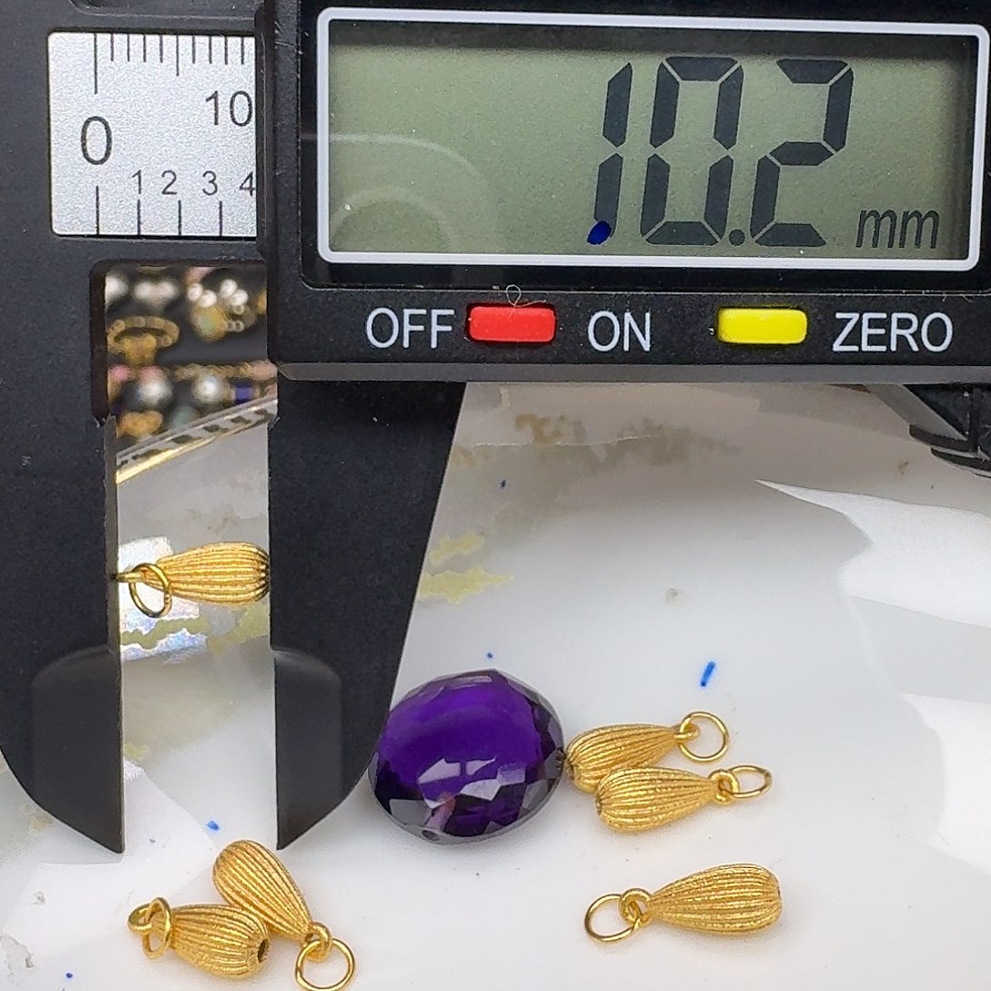 银S925镶嵌颈饰紫晶紫水晶 925镶嵌49