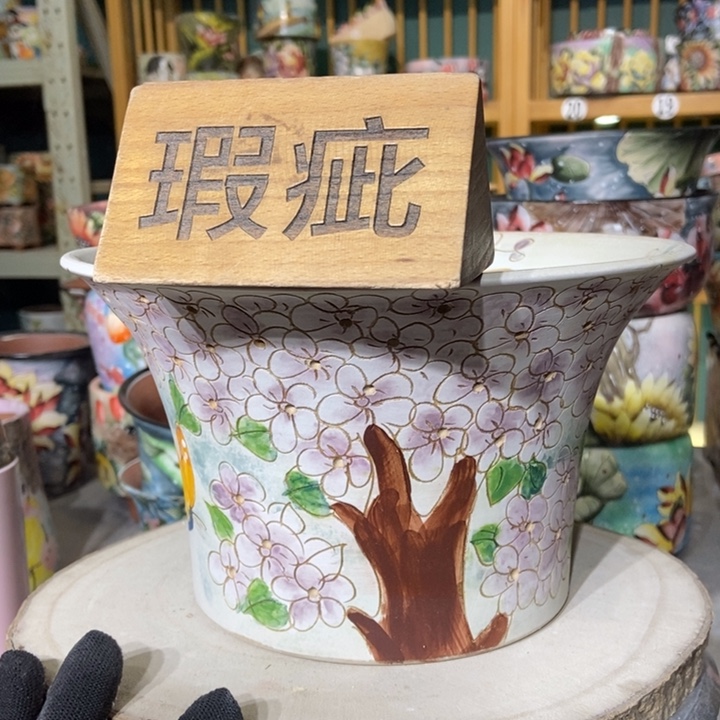 红陶景德镇艺术手绘作品