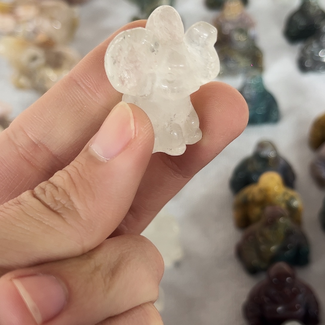 水晶天然水晶微瑕未镶嵌