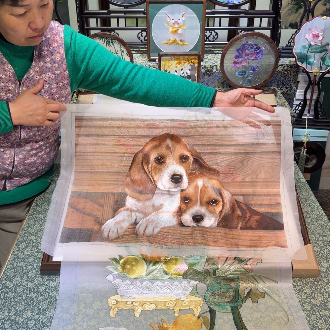 刺绣手工苏绣工艺